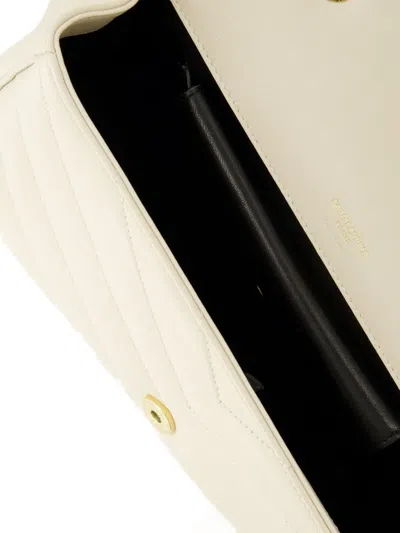 Saint Laurent Medium Loulou Shoulder Bag In Neutral