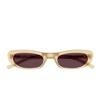 Saint Laurent Eyewear Sunglasses In Brown