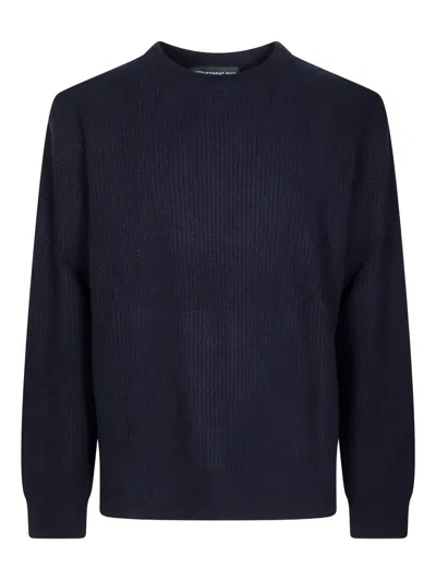 Department Five Ribbed Sweater In Black