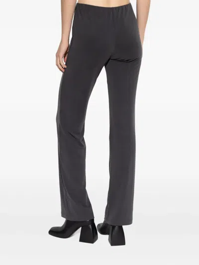 Samsoe & Samsoe Sasus Elasticated-waistband Trousers In Animal Print