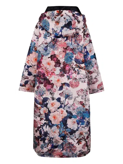 Sittingsuits "mist" Sittingsuit Original Print Raincoat In Multi