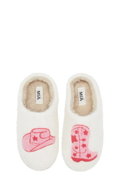 Mia Kids' Little Cozi Slipper In Pink