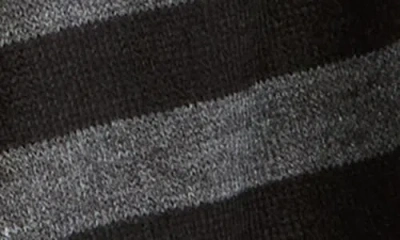 Nordstrom Rack Border Print Transitional Ruana In Black