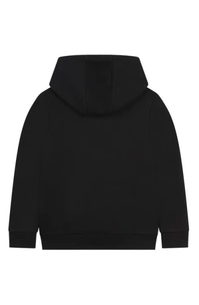 Hugo Boss Boss Kids' Logo Graphic Hoodie In Black