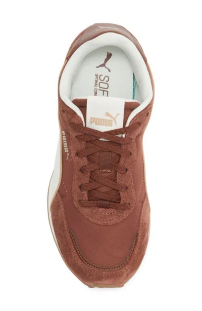 Puma St Miler Rose Sneaker In Brown