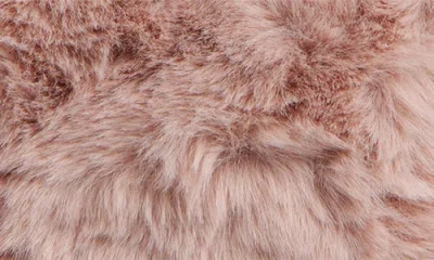 Piper & Jax Kids' Faux Fur Top Handle Bag In Pink