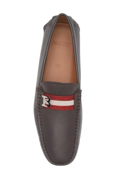Bally Wiliam Driving Loafer In Brown