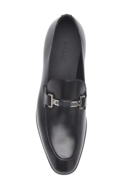 Bally Onisor Apron Toe Bit Loafer In Black