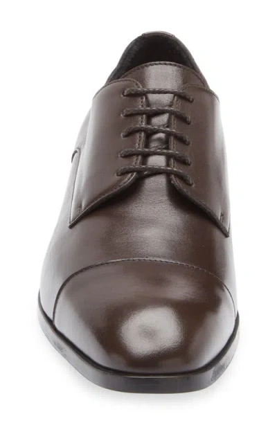 Bally Olexi Cap Toe Derby In Brown