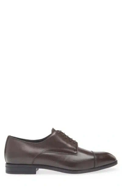 Bally Olexi Cap Toe Derby In Brown