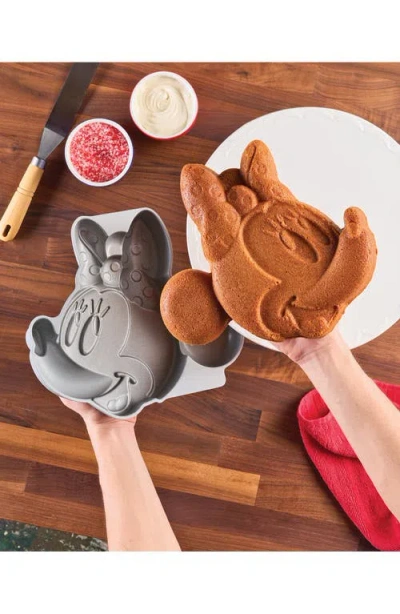 Disney X Farberware Minnie Mouse 3d Cake Pan In Gray