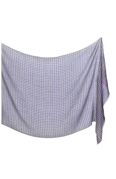 Vismaya Woven Wool Fringe Scarf In Multi