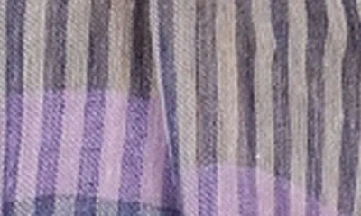 Vismaya Woven Wool Fringe Scarf In Multi