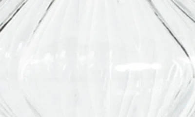 Zodax Zyrandol Set Of 2 Glass Taper Candleholders In Transparent