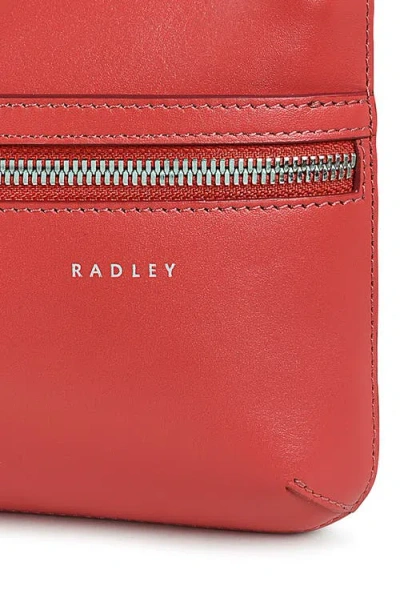 Radley Pockets Icon Mini Zip Crossbody Bag In Burgundy