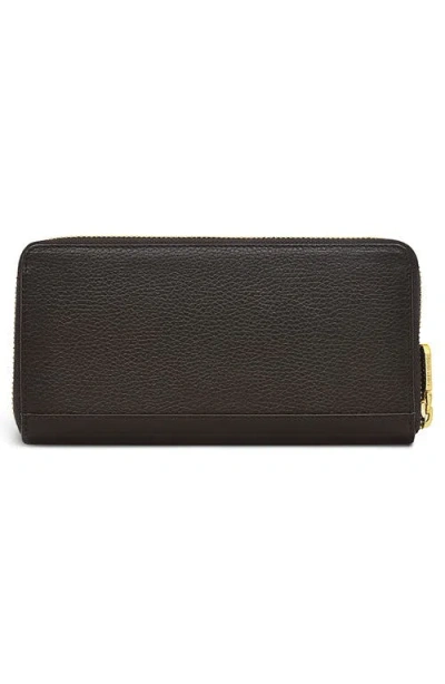 Radley Scottie Stamp Bifold Leather Wallet In Brown