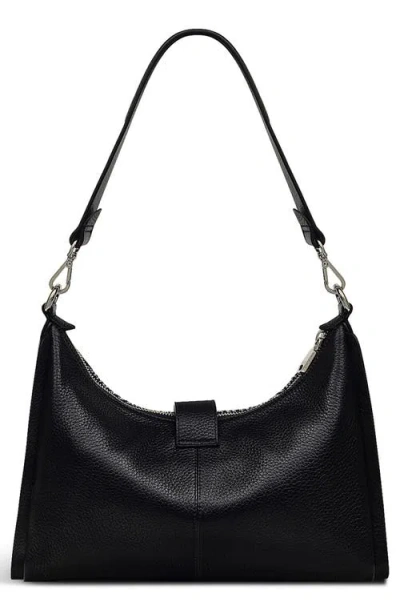 Radley Sloane Street Herringbone Medium Shoulder Bag In Black