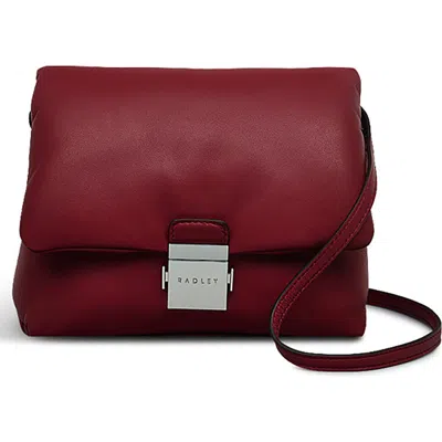 Radley Bond Court Small Crossbody Bag In Burgundy