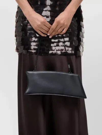 Staud Rectangular Shoulder Bag Detachable Strap In Black