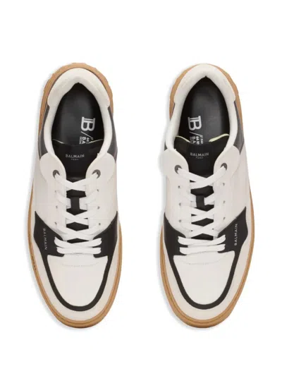 Balmain B Court Flip Low-top Sneakers In Gray