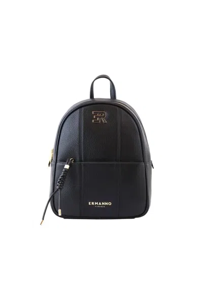 Ermanno Scervino Violet Backpack In Black