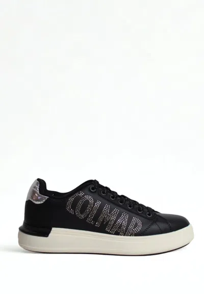 Colmar Clayton Rhinestone Sneakers In Black