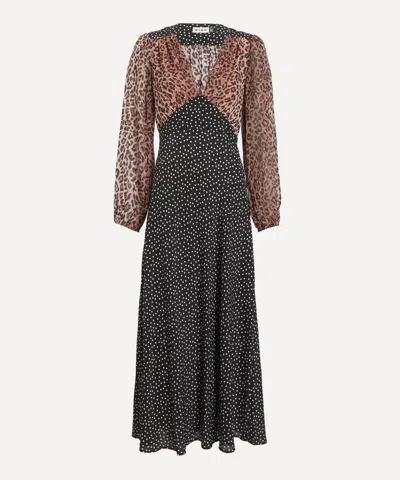 Rixo London Rixo Women's Kaila Silk Dress In Multi