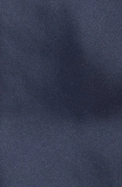 Jack Victor Solid Silk Tie In Blue