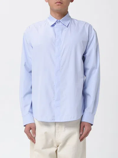 Jacquemus Classic-collar Shirt In Blue