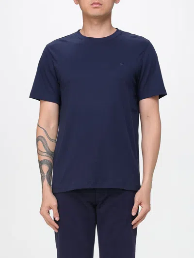 Michael Kors Basic T-shirt In Blue