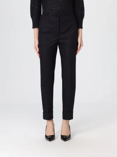 Pt Torino Pants  Woman Color Black In Black