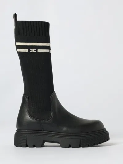 Elisabetta Franchi La Mia Bambina Shoes  Kids Color Black In Black