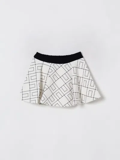 Elisabetta Franchi La Mia Bambina Skirt  Kids Color Black In Multi