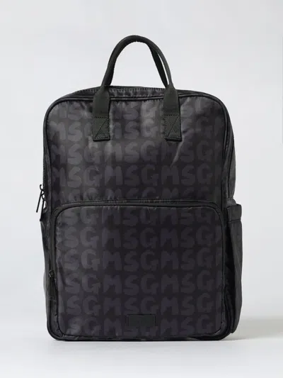 Msgm Duffel Bag  Kids Kids Color Black In Black