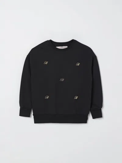 Miss Blumarine Sweater  Kids Color Black In Multi