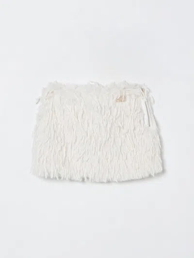 Miss Blumarine Skirt  Kids Color Yellow Cream In White