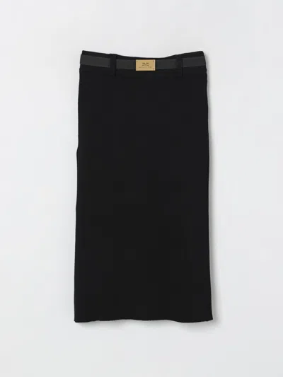 Elisabetta Franchi La Mia Bambina Skirt  Kids Color Black In Black