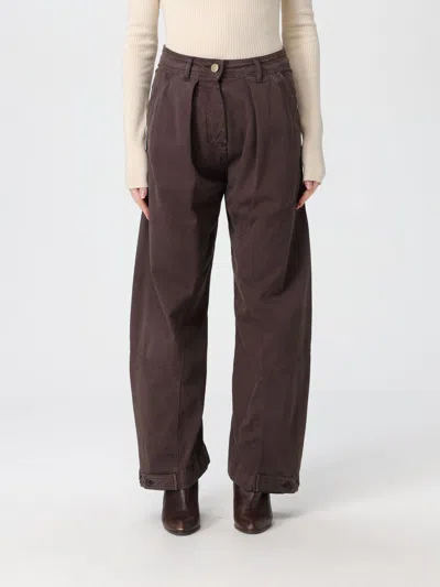 Pinko Pants  Woman Color Brown In Brown