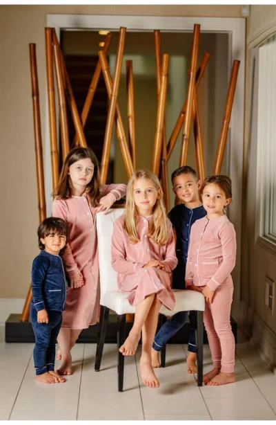 Pouf Velour Nightgown In Pink