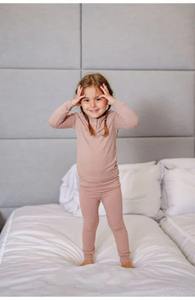 Pouf Girls Henley Pj In Multi