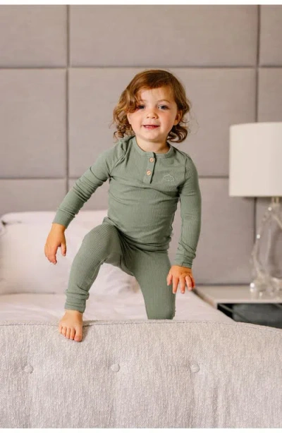 Pouf Boys Henley Pj In Multi