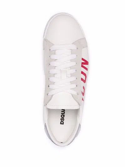 Dsquared2 Icon Cassetta Sneakers In White