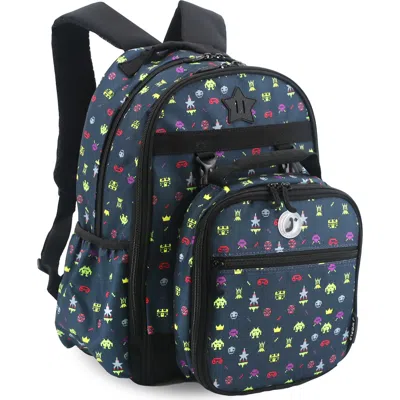 J World Duet Kid's 16" Backpack With Detachable Lunch Box For School
