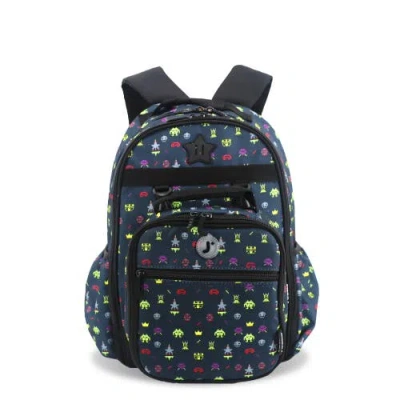 J World Duet Kid's 16" Backpack With Detachable Lunch Box For School