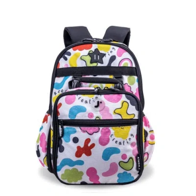 J World Duet Kid's 16" Backpack With Detachable Lunch Box For School