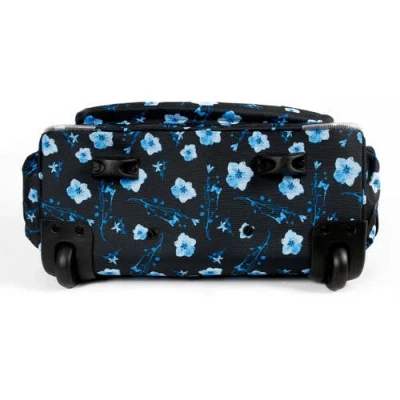 J World Donna Rolling Carry-on Tote With Laptop Sleeve For Travel And Work