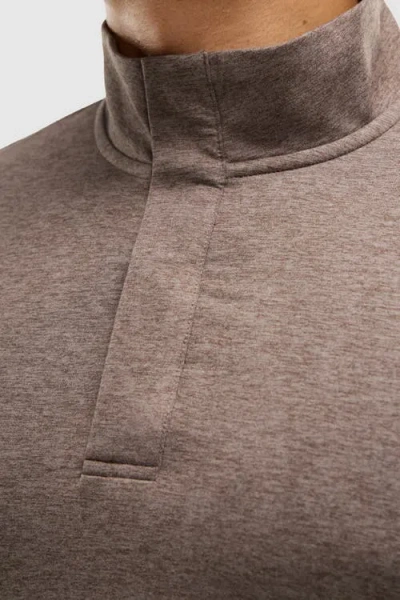 Peloton Dreamblend Snap Placket Pullover In Blue