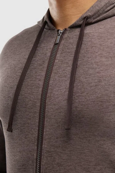Peloton Dreamblend Full Zip In Brown