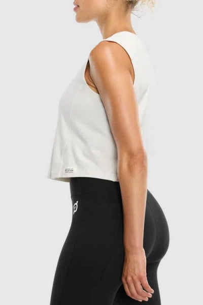 Peloton Dreamblend Crewneck Muscle Tee In Neutral