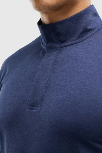 Peloton Dreamblend Snap Placket Pullover In Blue
